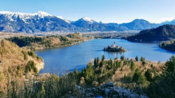 Winter Swimming Championships on Lake Bled in Slovenia 2020
